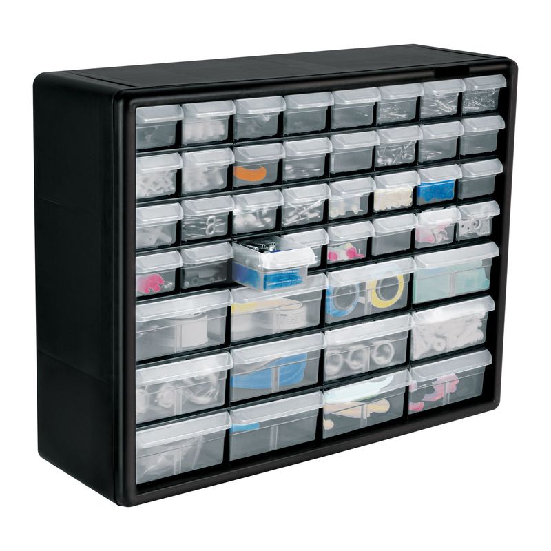 TRUPER - Organizador De Plastico Resistente, De 44 Gavetas