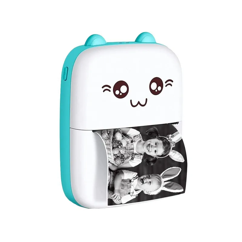 GENERICO - Mini Impresora Portátil Térmica Bluetooth Recargable