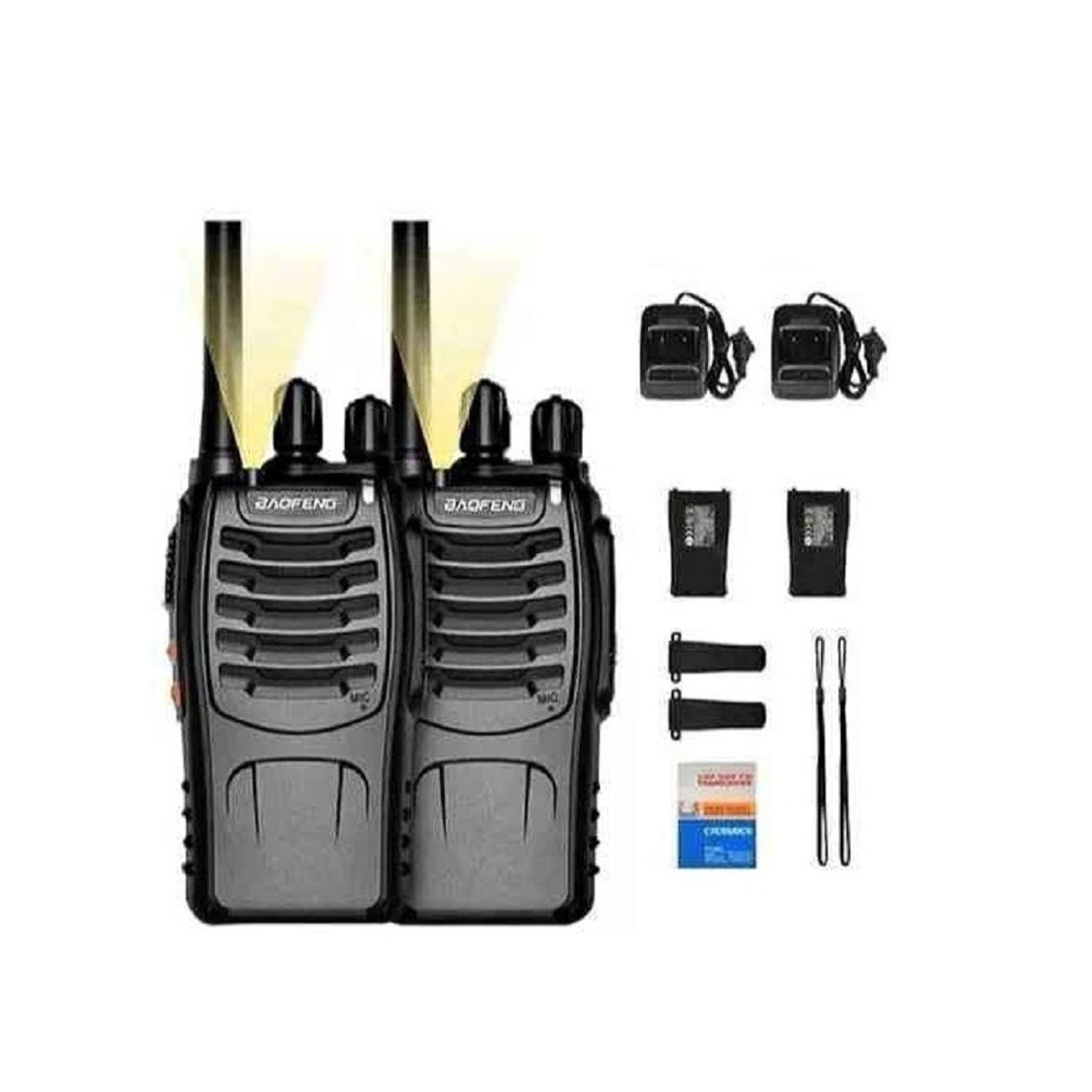 BAOFENG - Baofeng Original  Pack 2 Radios BF888S Walkie Talkie UHF 16 Canales