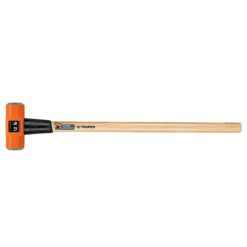 TRUPER - Comba octagonal 12 lb mango de madera 36" truper
