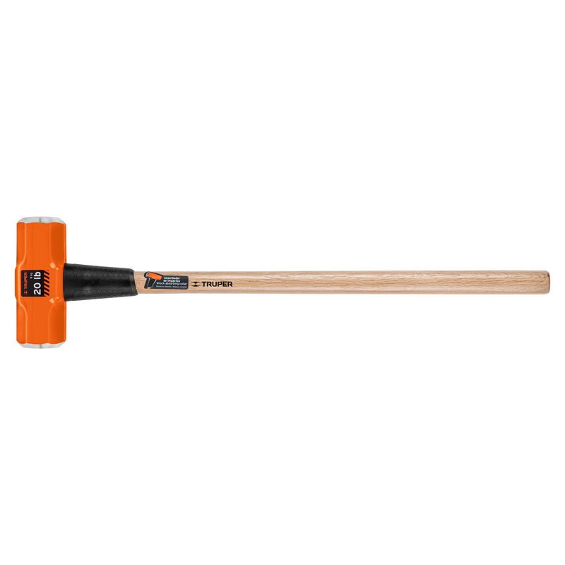TRUPER - Comba octagonal 20 lb mango de madera 36" truper
