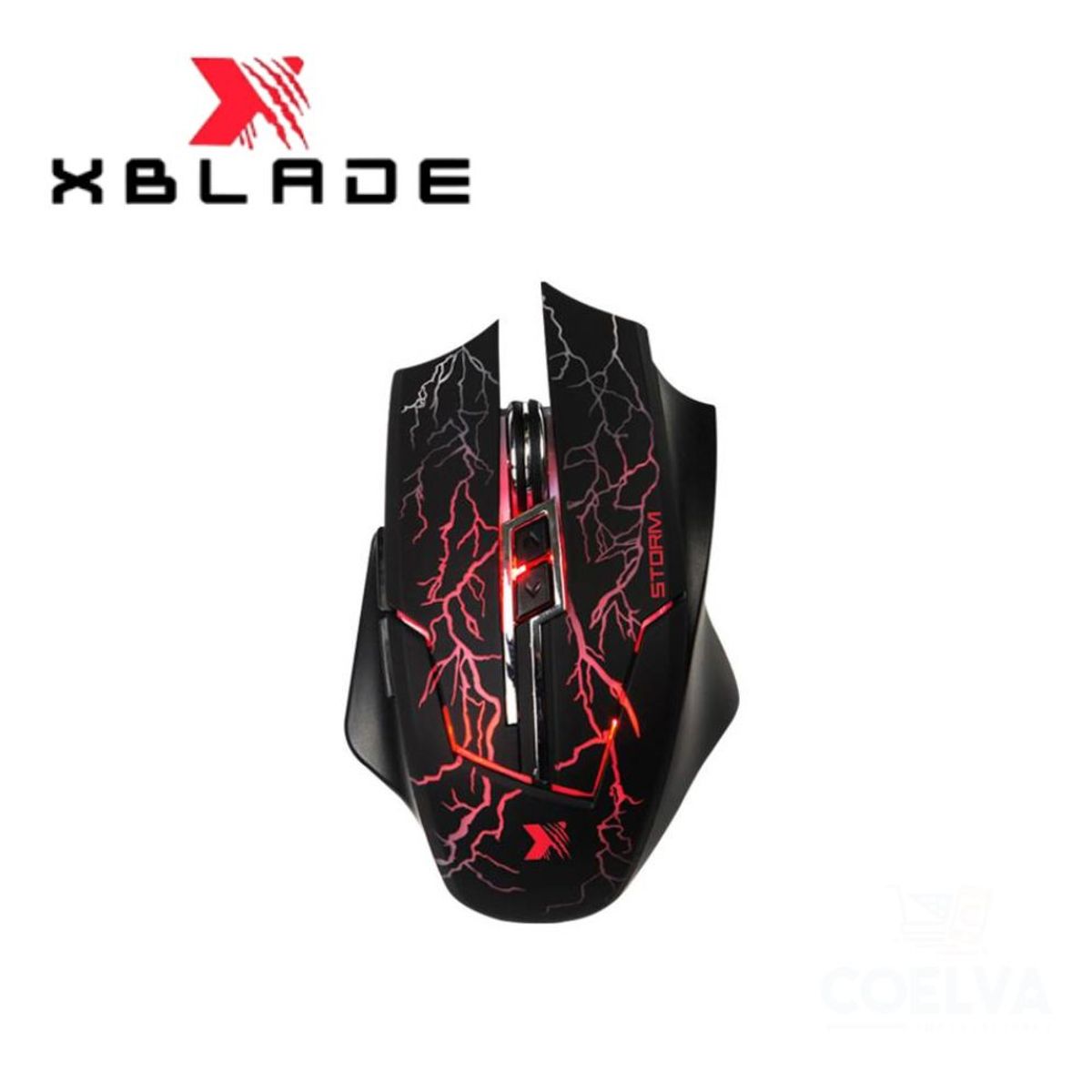 XBLADE - Mouse Gamer XBLADE Storm GXB-MO328 Alámbrico e Iluminación Multicolor