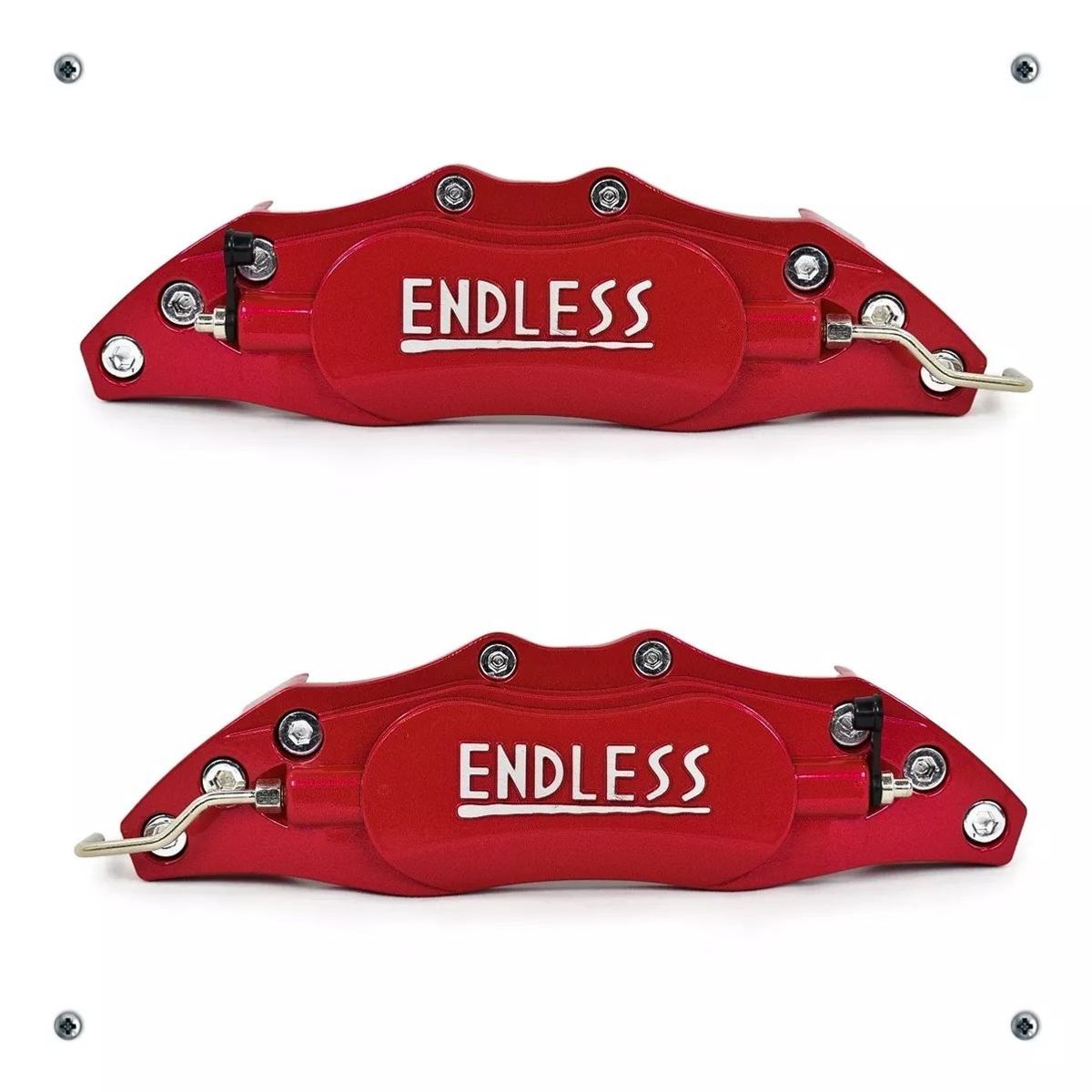 GENERICO - Cubre Caliper Decorativo Aluminio Endless Delanteros 2pz