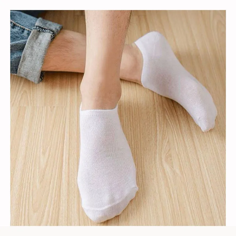 RYBIU IMPORT - Medias Taloneras Cómodas Hombre Pack X3