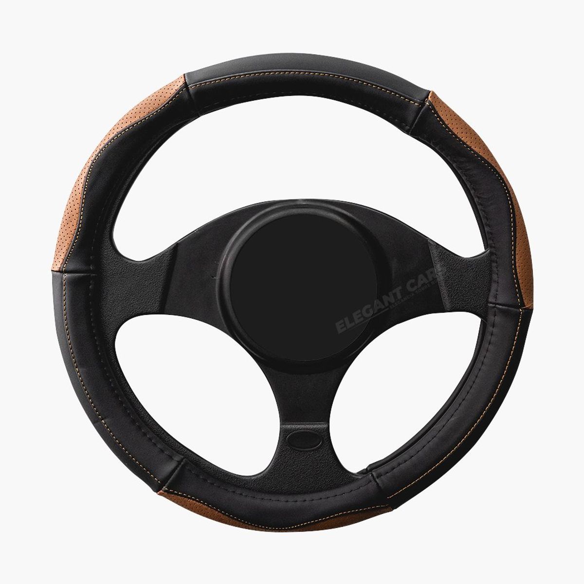 GENERICO - Forro De Timon Antideslizantes  Protectora Cuero Microfibra