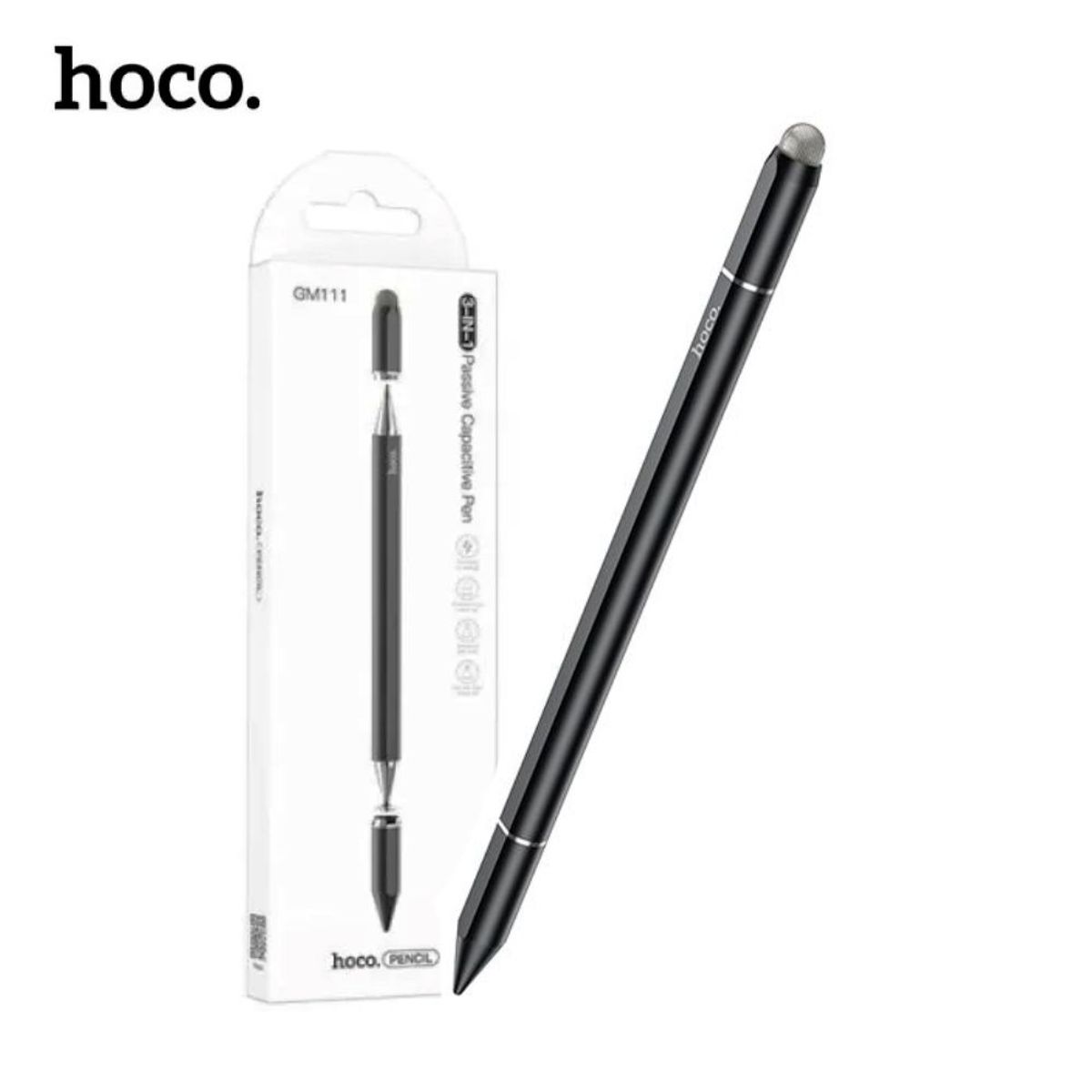 HOCO - Lápiz Digital Tactil Optico Pen Touch 3 en 1 Hoco GM111 Para Tablet