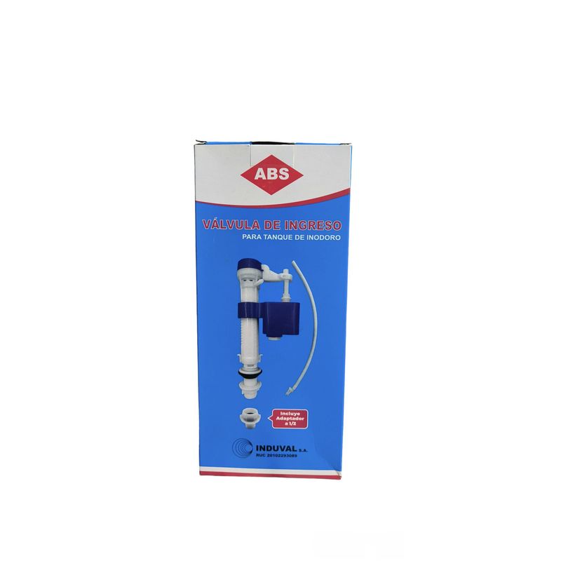 INDUVAL - VALVULA INGRESO UNIVERSAL PARA INODORO 7/8 -1/2  INDUVAL