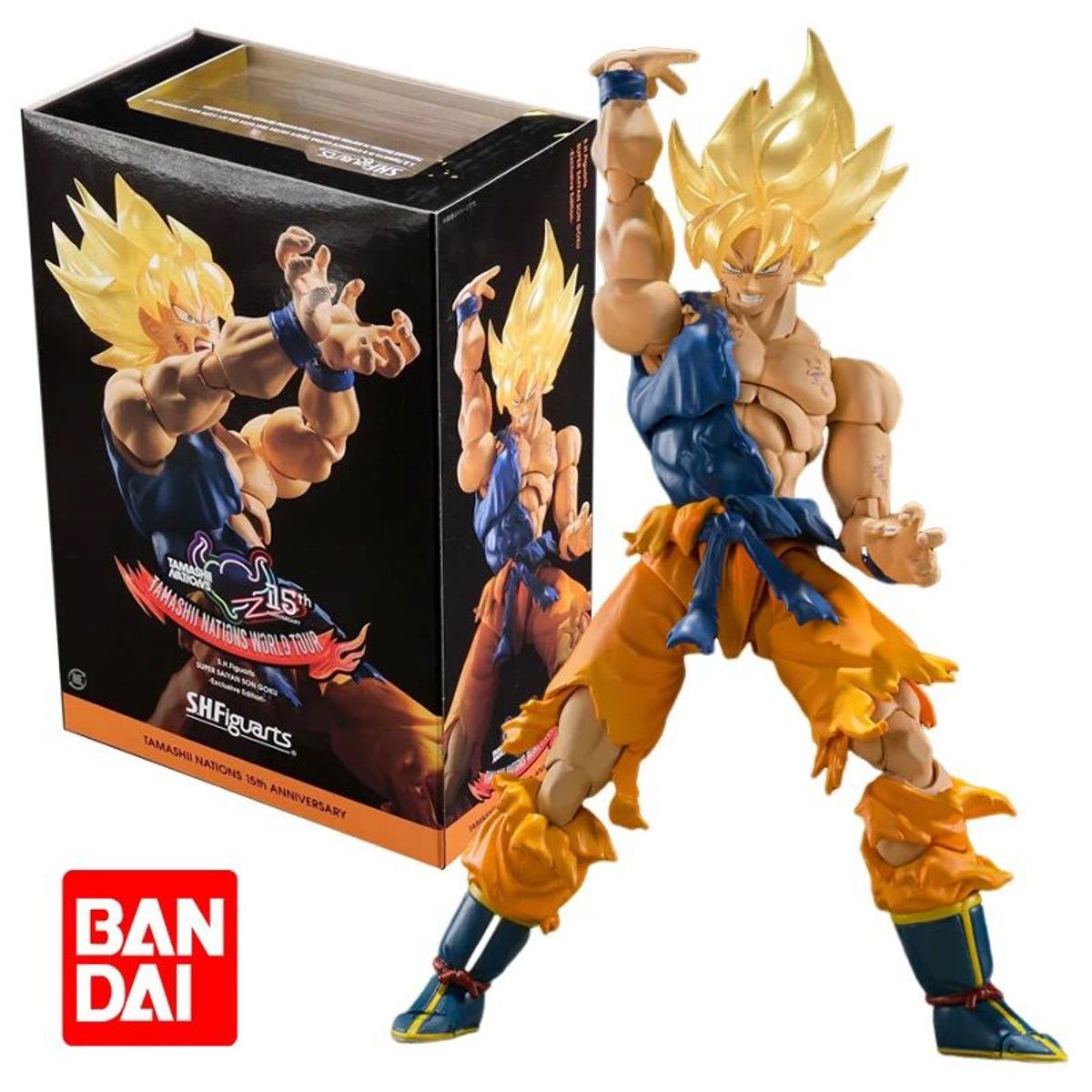 BANDAI - SDCC 2023 SH Figuarts SSJ Goku Warrior Awakening Evento
