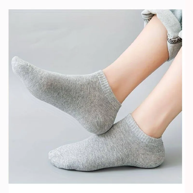 RYBIU IMPORT - Pack X3 Medias Taloneras Suaves Mujer R