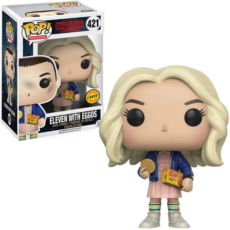 FUNKO - Funko Pop Eleven with Eggos Chase - Stranger Things 421