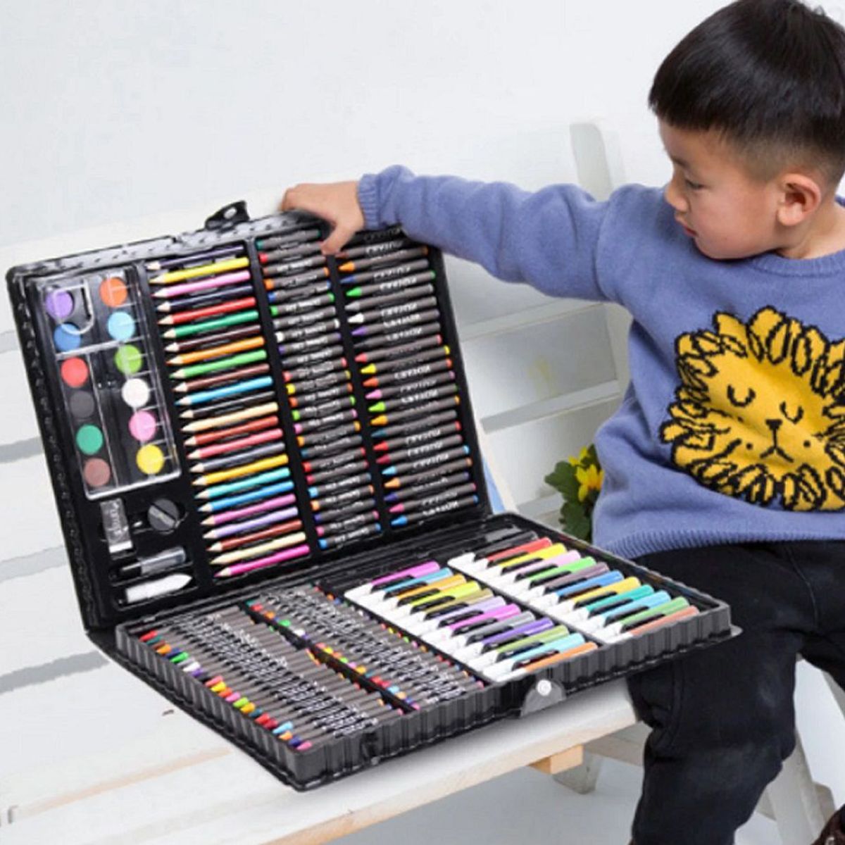 GENERICO - Set de Pintura de Arte para niños 150 Piezas