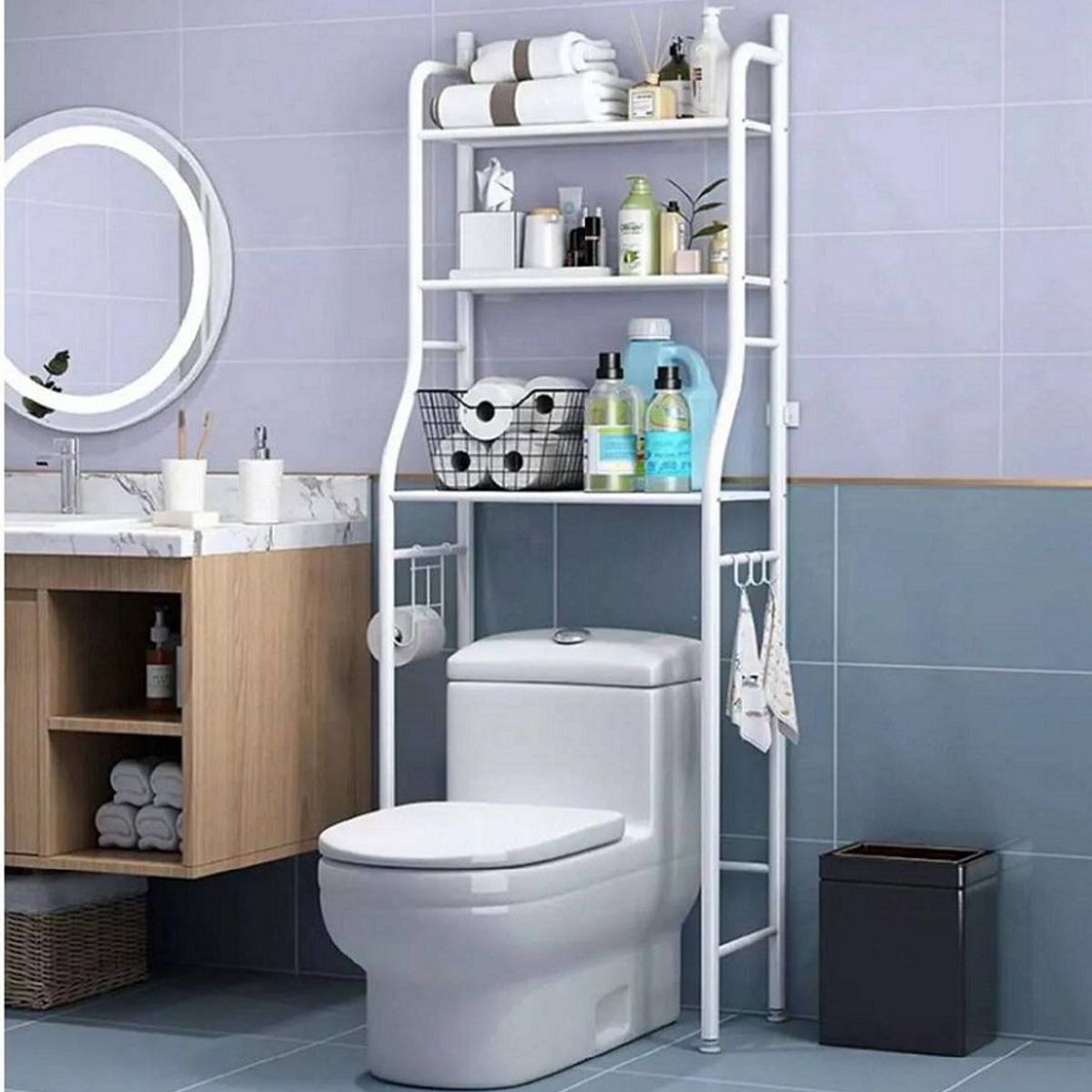 GENERICO - Estante Organizador Para Baño Inodoro Alta Calidad