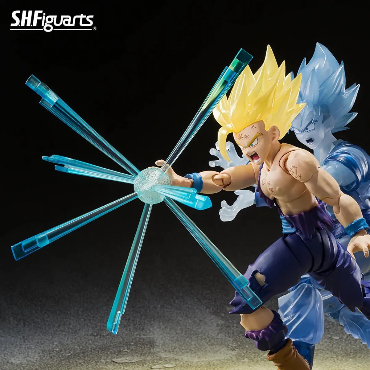 BANDAI - SDCC 2023 SH Figuarts Son Goku & SSJ2 Son Gohan