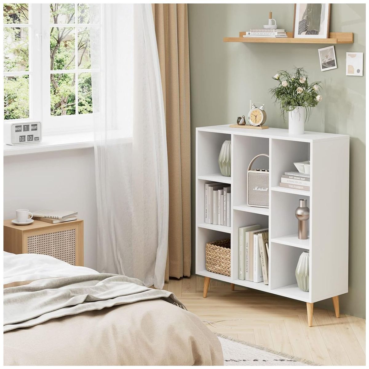 VENTITAS HOME - Librero Vintage Lonerio Ventitas Home Blanco