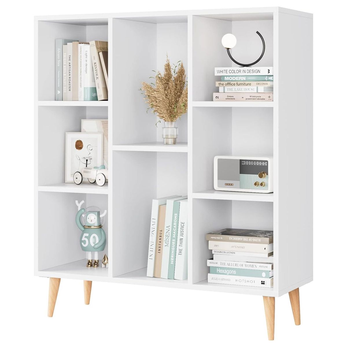 VENTITAS HOME - Librero Vintage Lonerio Ventitas Home Blanco