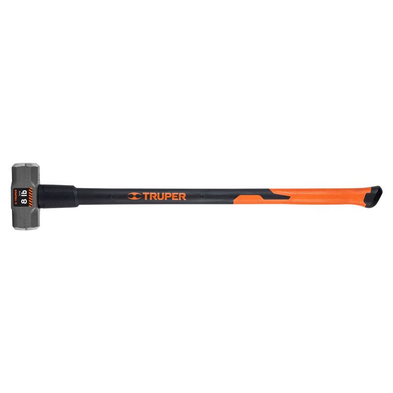 TRUPER - Comba octagonal 8 lb mango fibra de vidrio 36" truper