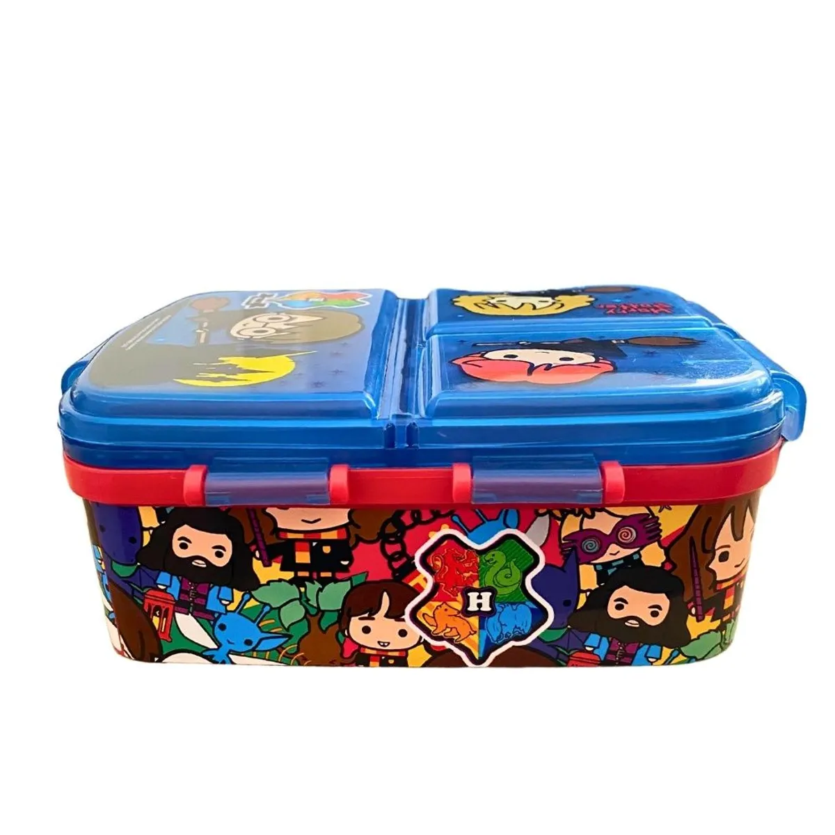 HARRY POTTER - Taper Lonchera Sandwichera Multicompartimiento XL Harry Potter