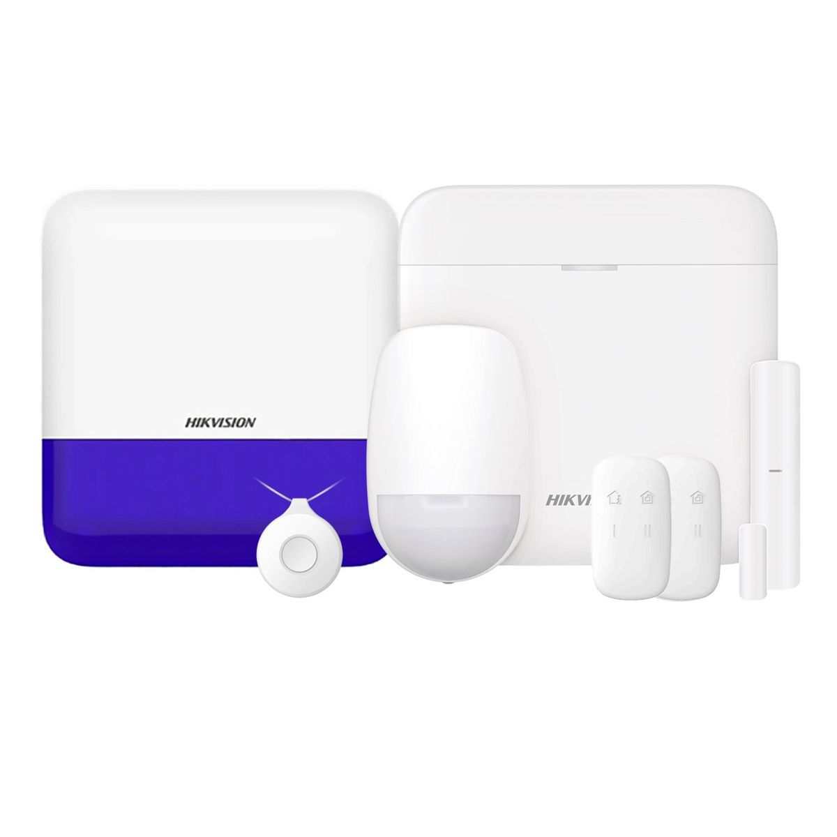 HIKVISION - KIT ALARMA INALAMBRICA HIKVISION DS-PWA48-KIT-WB HASTA 48 ZONAS ALARMA