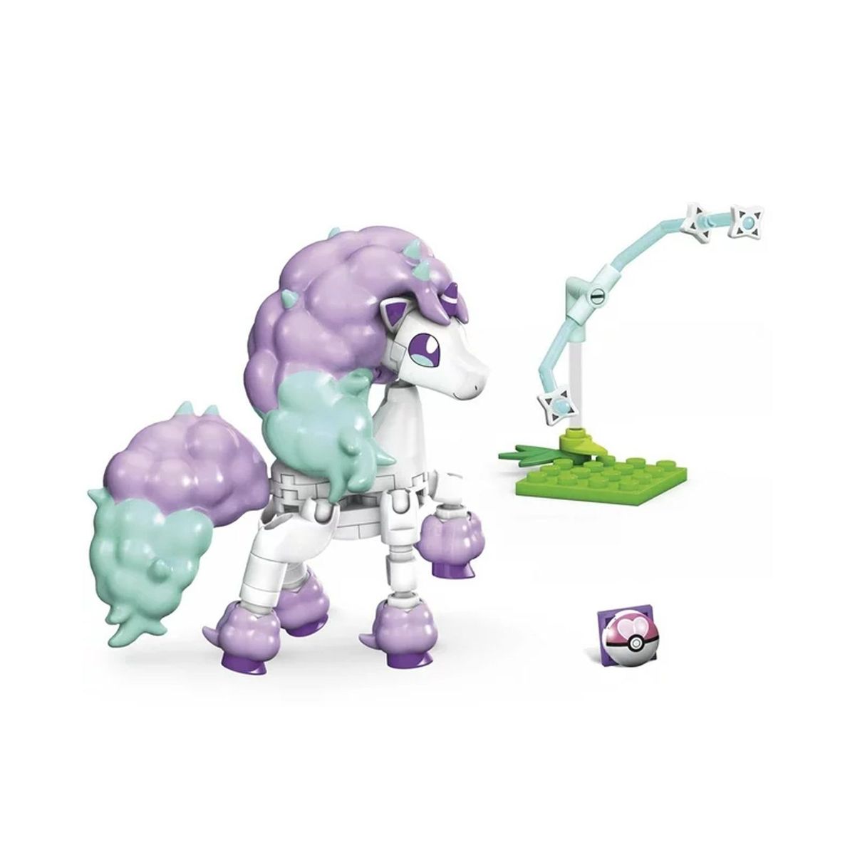 POKEMON - Mega Contrux Pokemon Ponyta Galar 64 Piezas