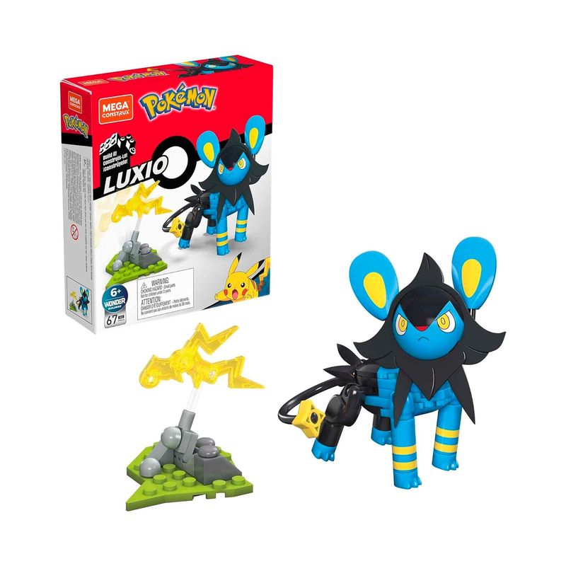 POKEMON - Pokemon Mega Luxio 67 Piezas