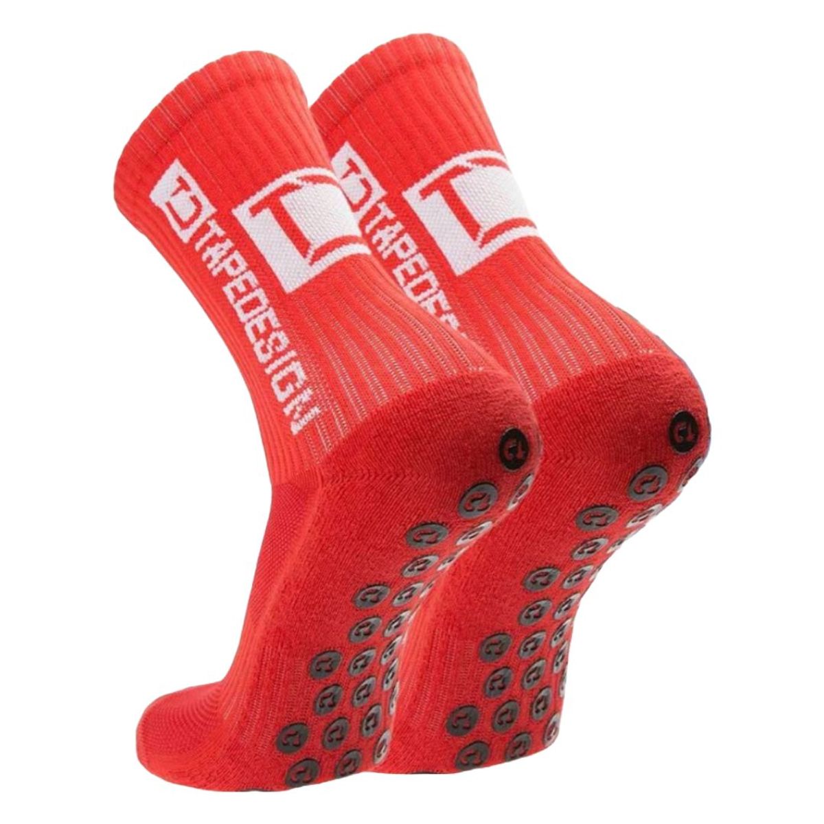 GENERICO - Medias Largas de Compresión Deportivas Rojo