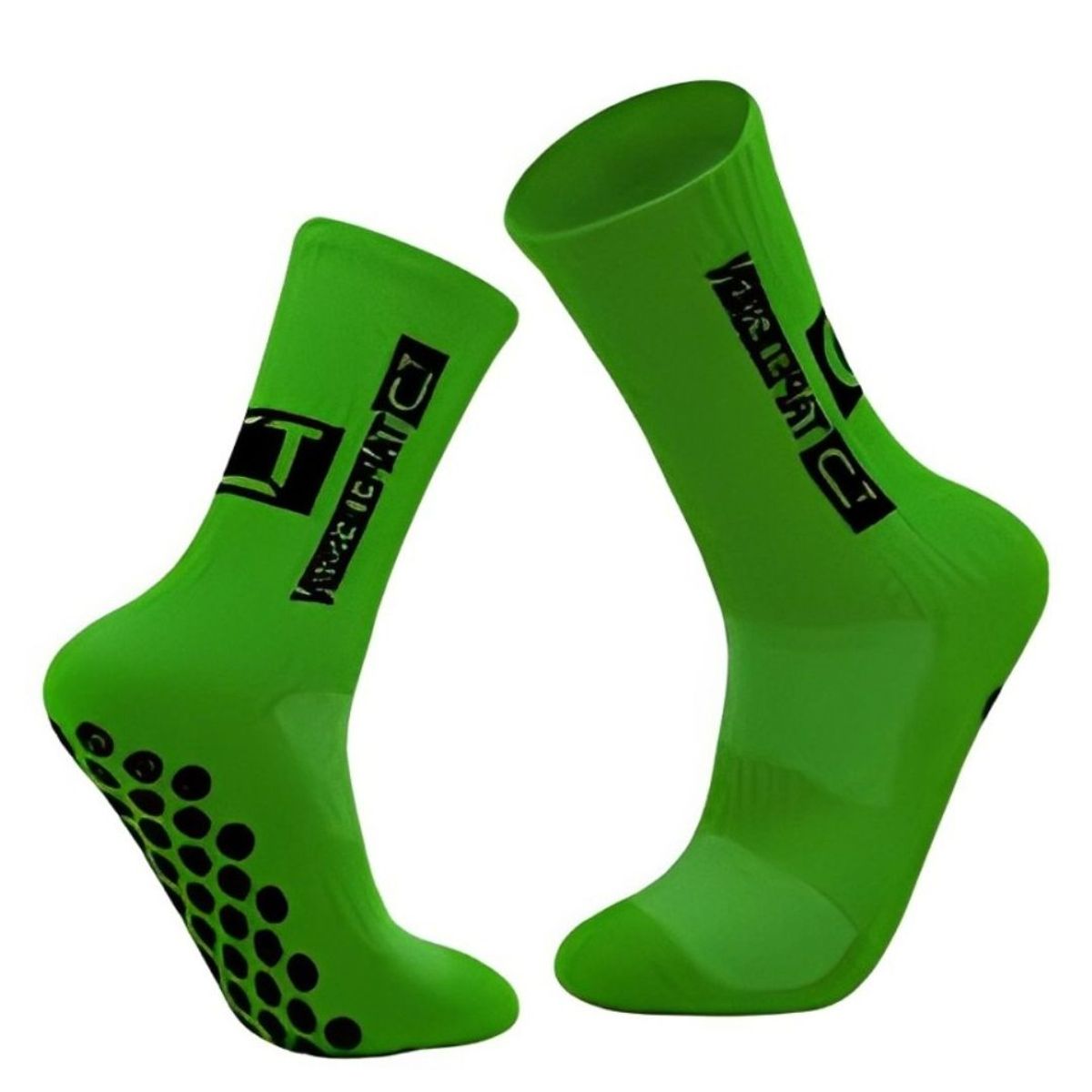 GENERICO - Medias Largas de Compresión Deportivas Verde