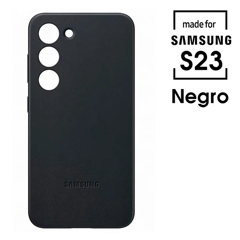 SAMSUNG - Silicone Case Para Samsung S23 Negro