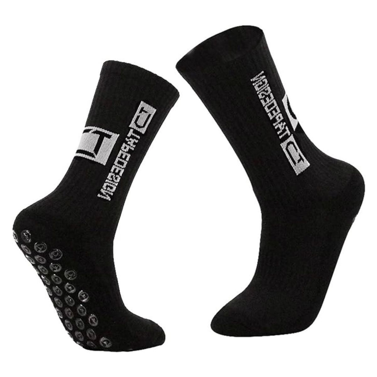 GENERICO - Medias Largas de Compresión Deportiva Negro