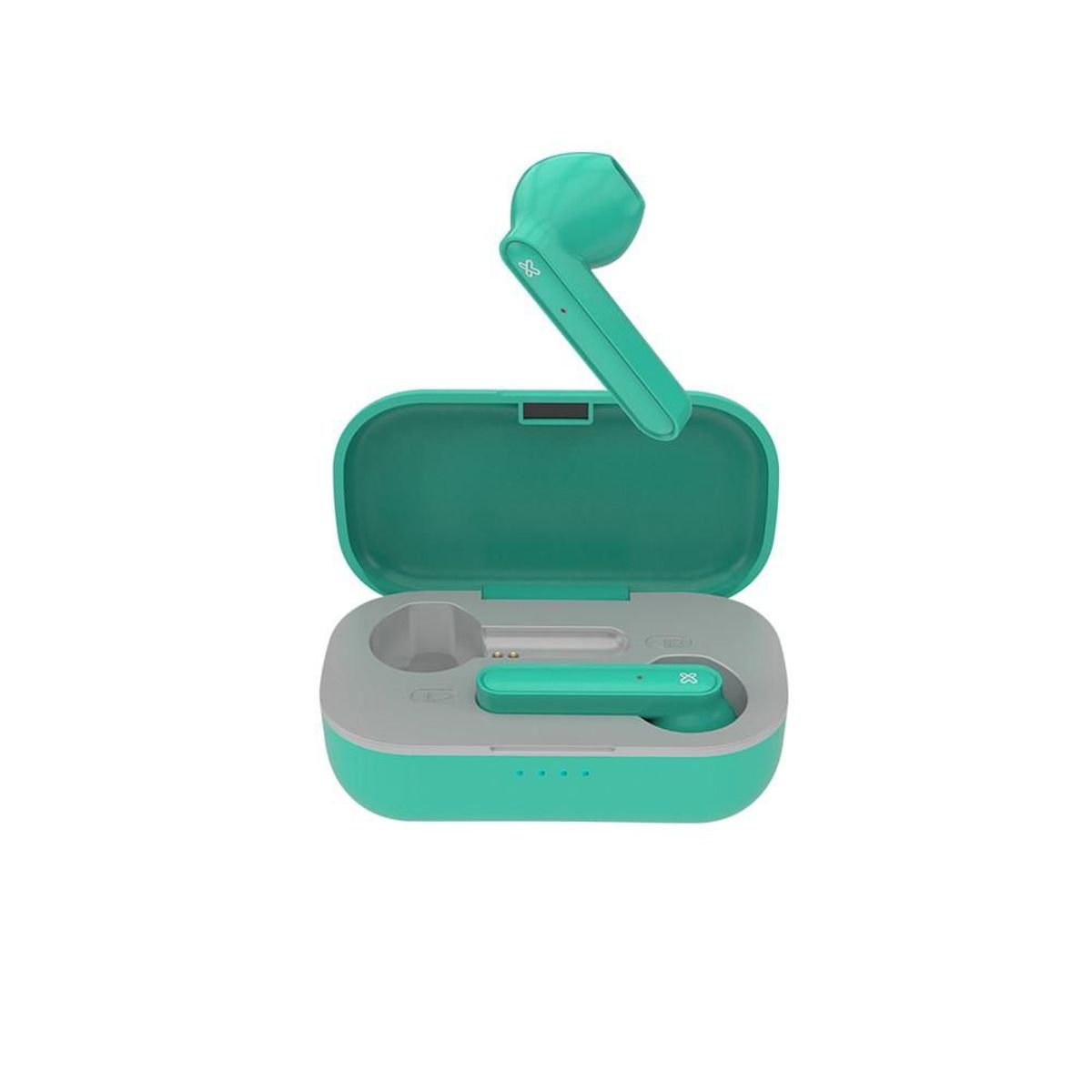 KLIP XTREME - Audífono Klip Xtreme Inalámbrico Bluetooth TWS VERDE