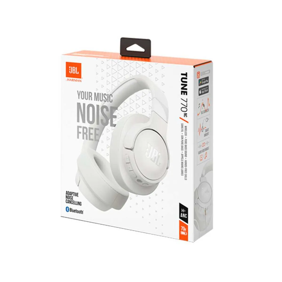 JBL - AUDIFINO JBL TUNE 770 NC BLANCO