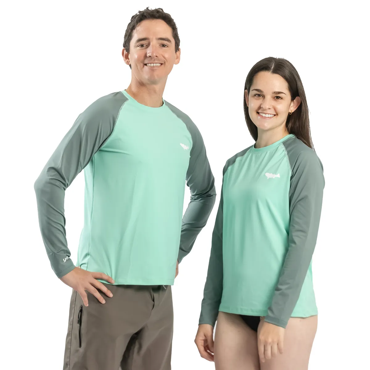 M YOWIE - Camiseta de Licra UV Ocean Mint