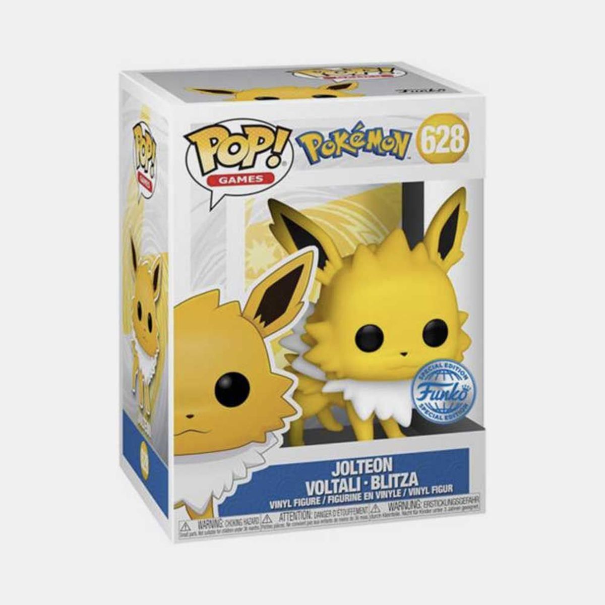 FUNKO - FUNKO POP! GAMES: POKEMON -  JOLTEON (SPECIAL EDITION)