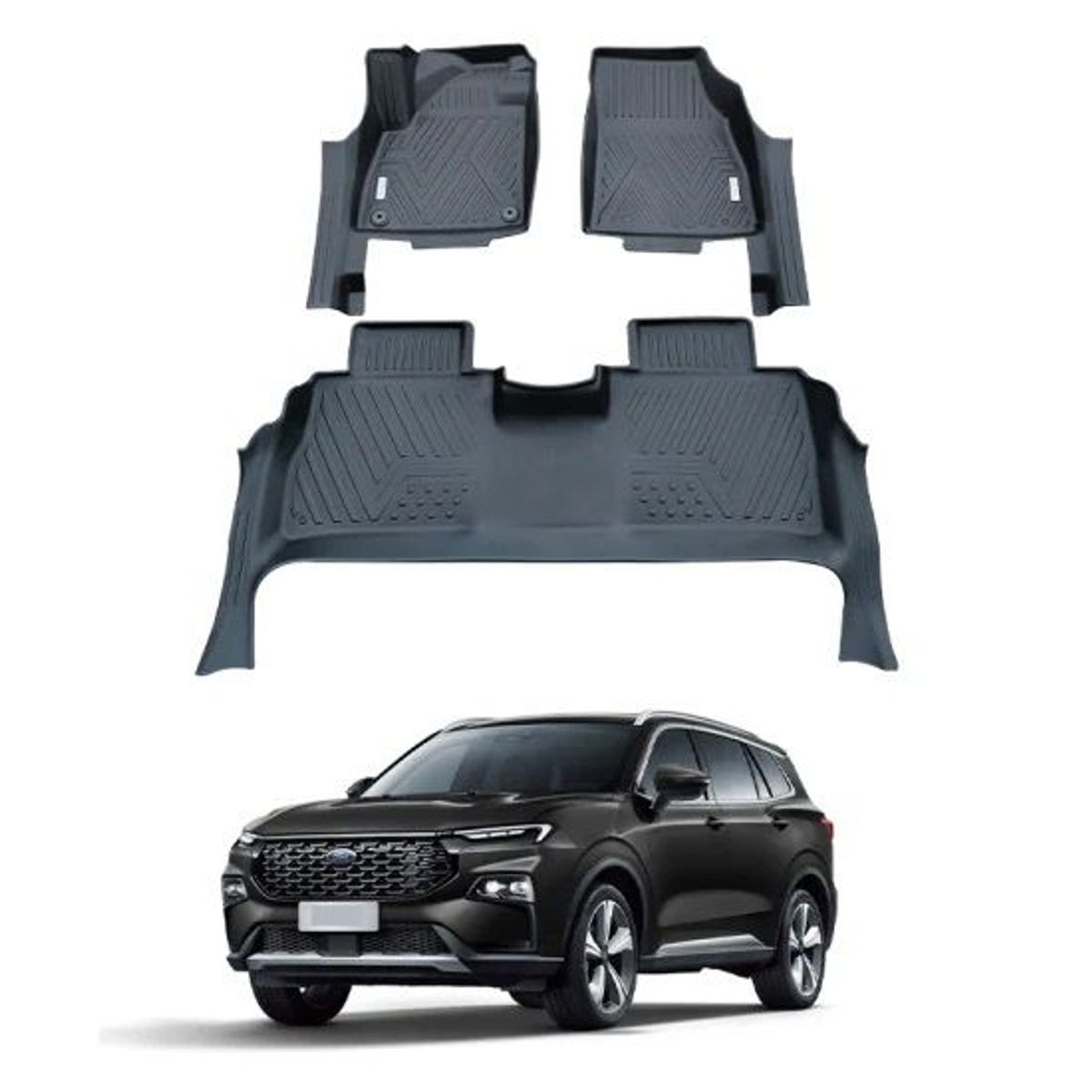 GENERICO - PISOS BANDEJA 3D FORD TERRITORY 2023 2024 2025