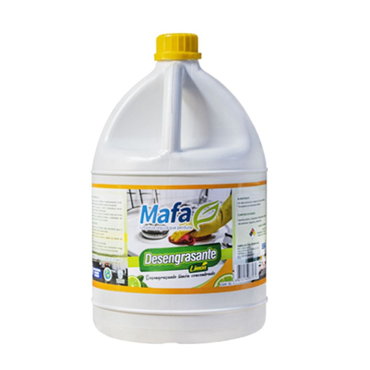 GENERICO - Desengrasante Limón Concentrado Galón 4 litros Limpiatodo