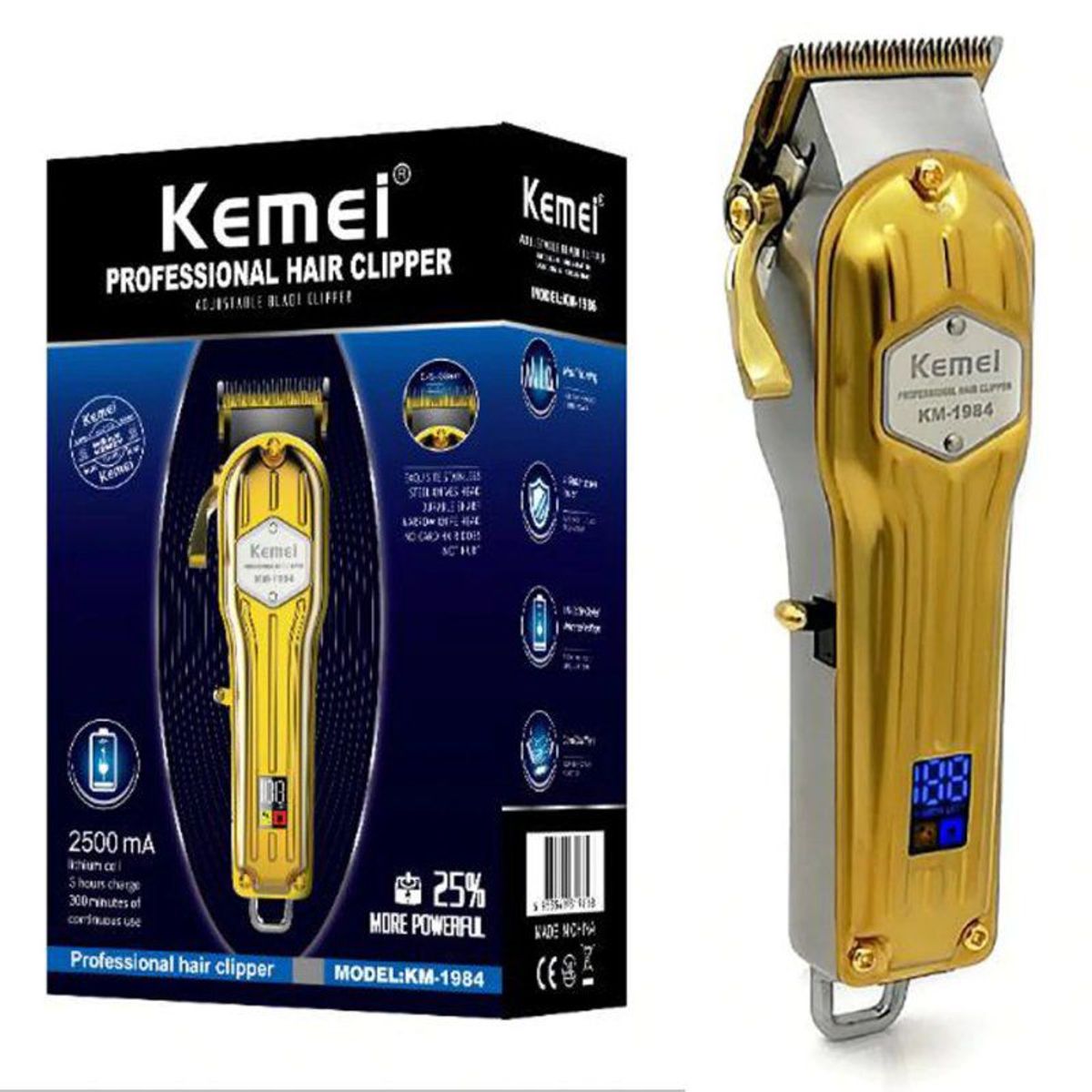 OEM - KEMEI Maquina Professional Hair Clipper KM-1984