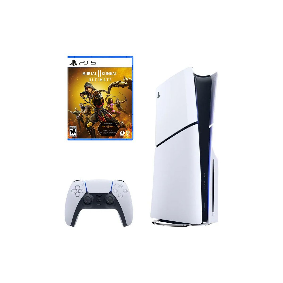 SONY - Consola Playstation 5 Slim Lectora de Discos + Mortal kombat Ultimate