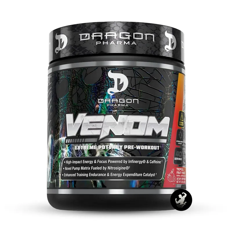 VENOM - Pre Entreno VENOM 40 serv - Tropical Fruit Punch