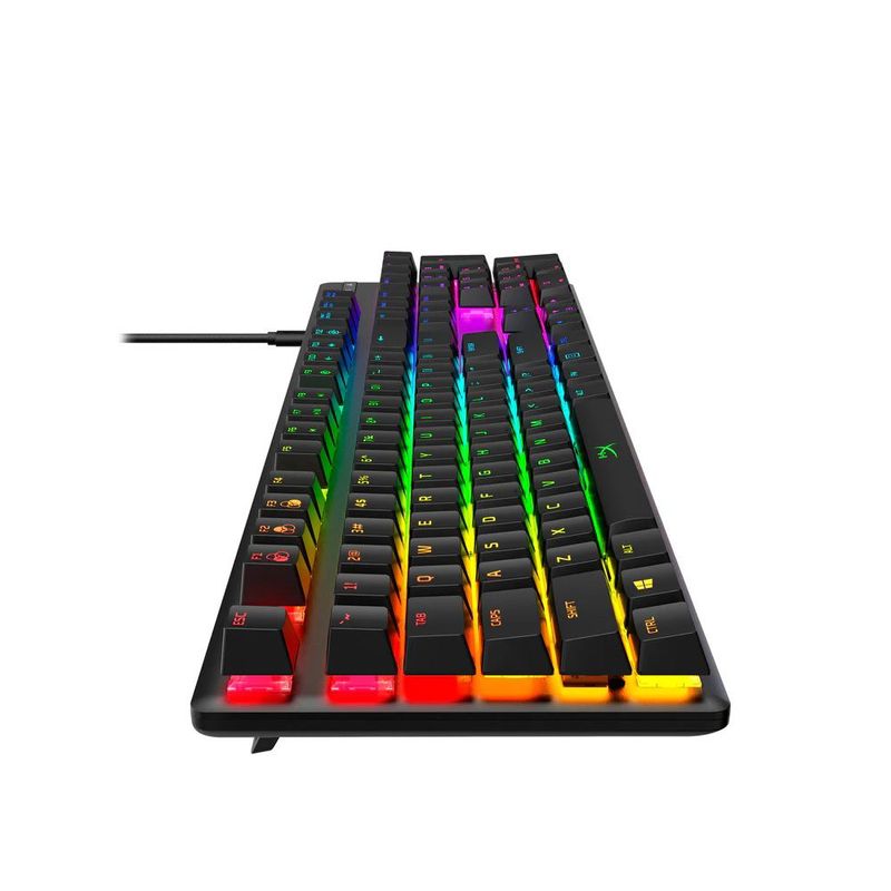 HYPERX - Teclado Gamer HyperX Alloy Origins RGB Mecanico Blue Switches Español