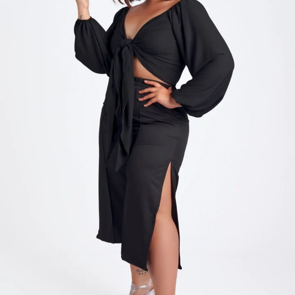 MISS LADY - Pantalón Mujer Pescador Palazzo Julieta