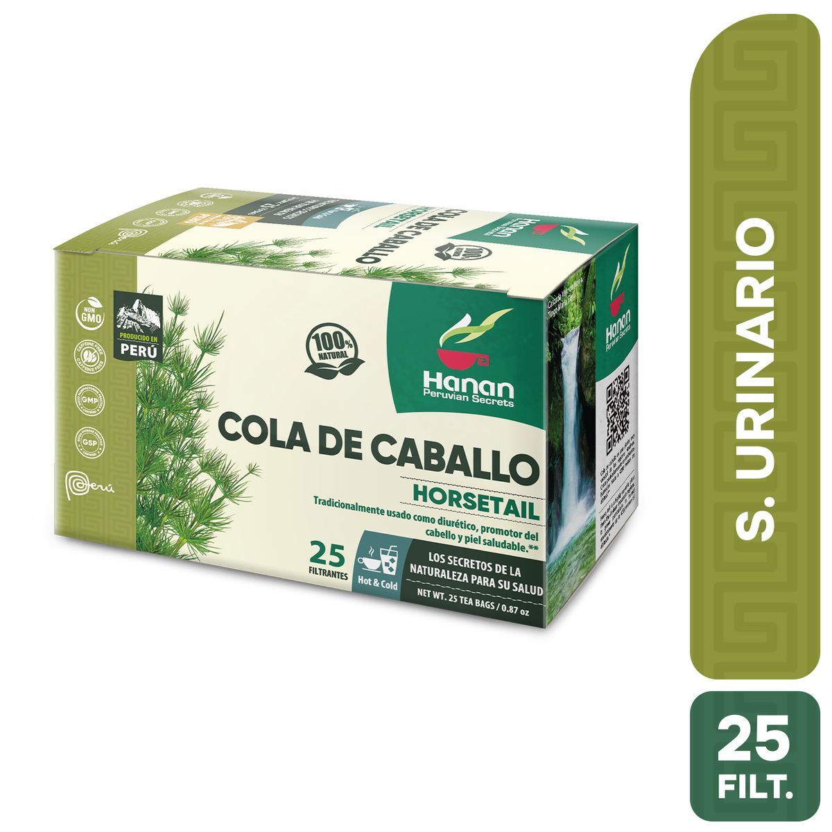 HANAN PERUVIAN SECRETS - Cola de Caballo Filtrante Hanan Tripack 25 und