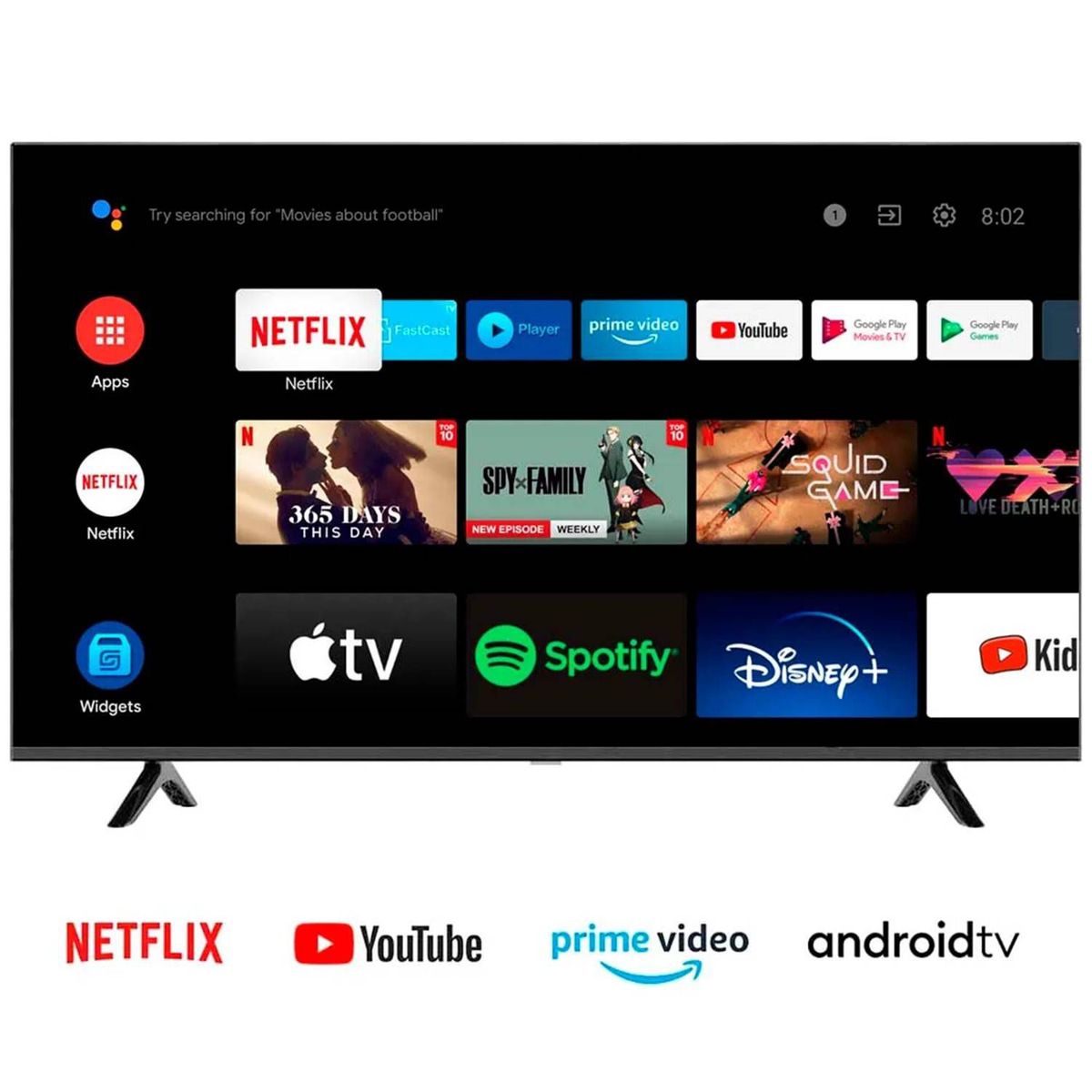 BLACKLINE - Televisor BLACKLINE LED 50" UHD 4K Smart Tv BL-TV50UEG5F4PE 2024