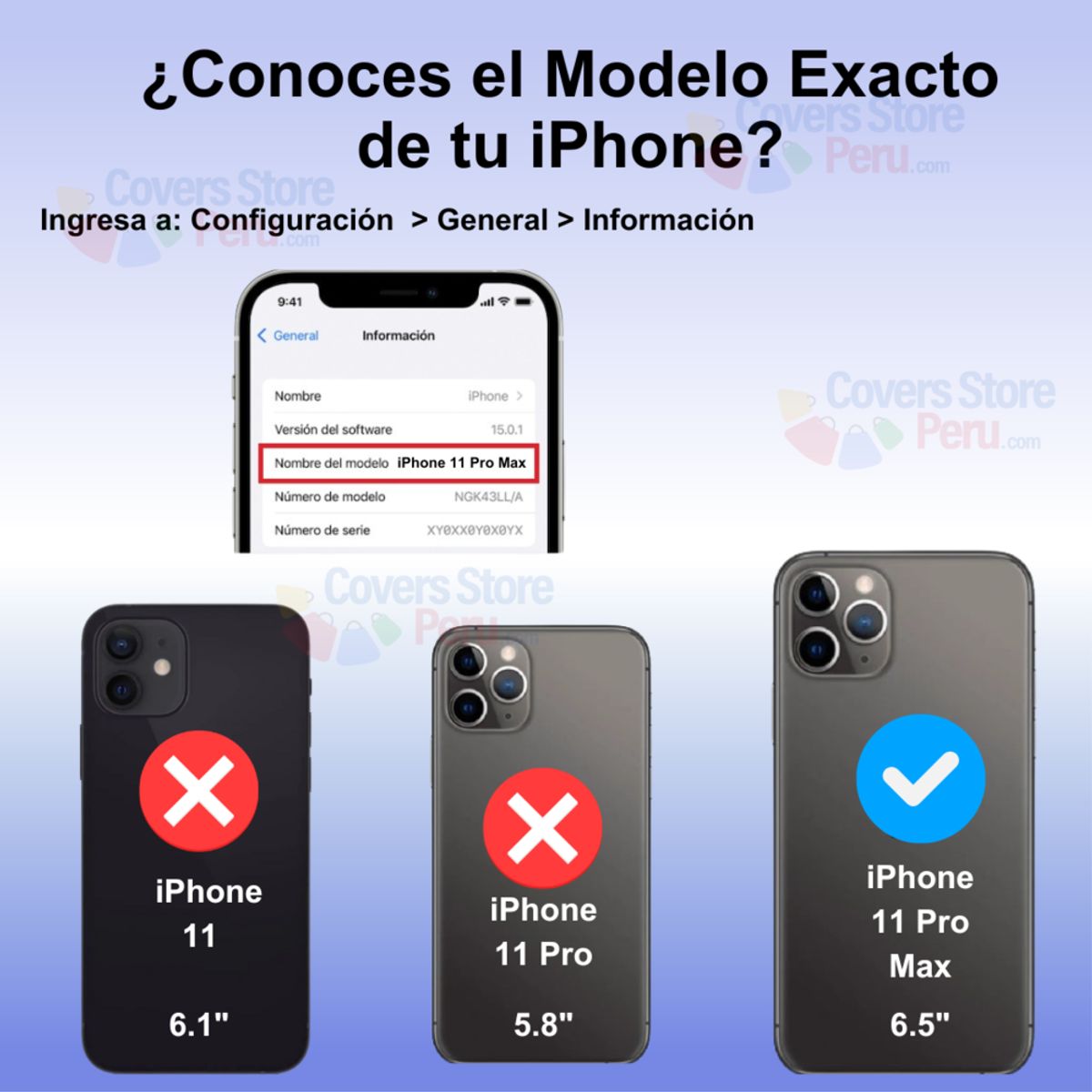 GENERICO - Mica para iPhone 11 Pro Max Cerámica Anti-Espía Antishock Resistente