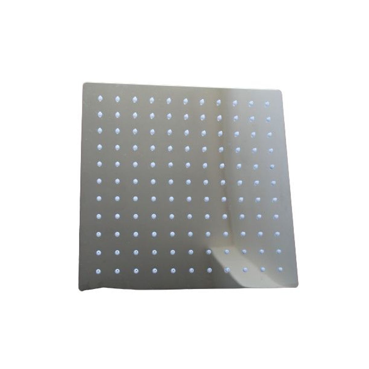 GENERICO - Cabeza de ducha  10" cromado cuadrado