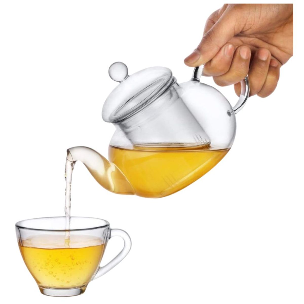 INSPIRA - Tetera de Vidrio con Filtro 1000 ml