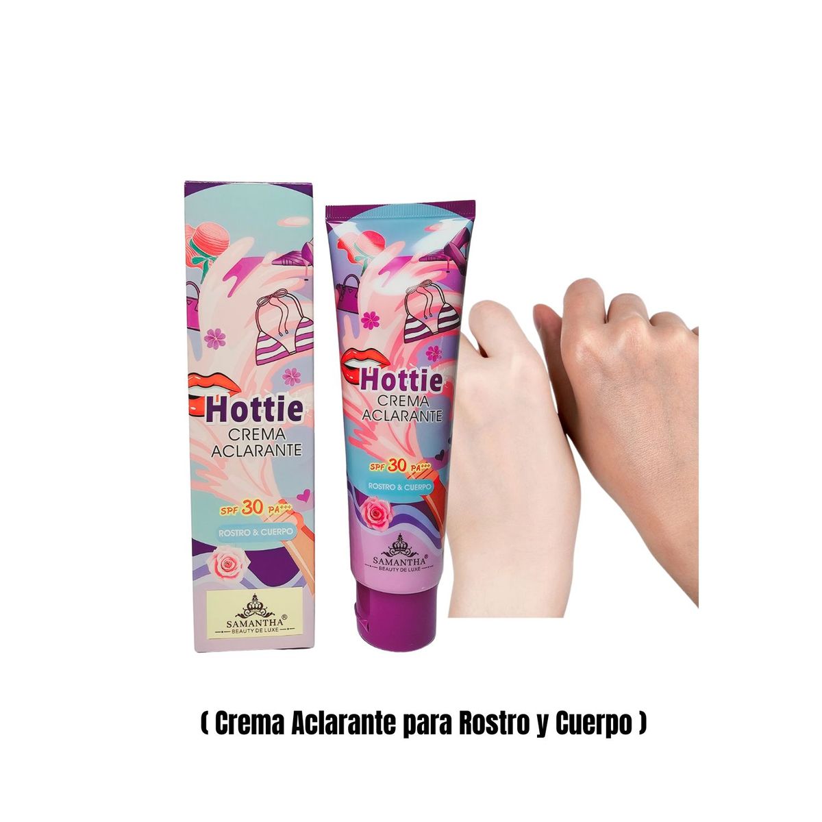 GENERICO - Crema Aclarador facial y Corporal Hottie