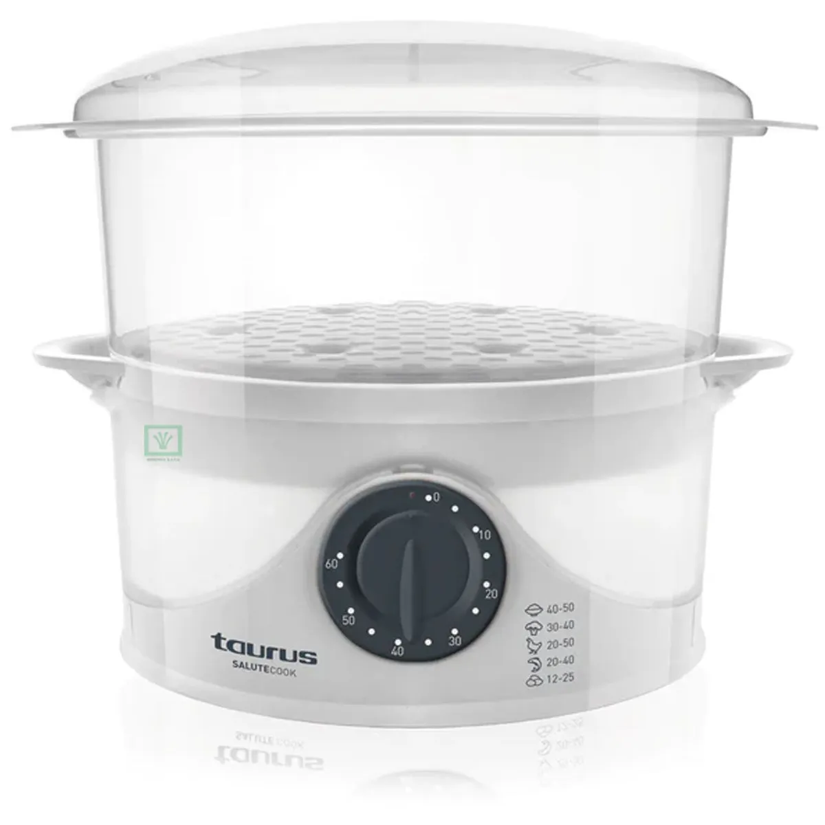 TAURUS - Vaporera de Alimentos Taurus SALUTECOOK Blanco