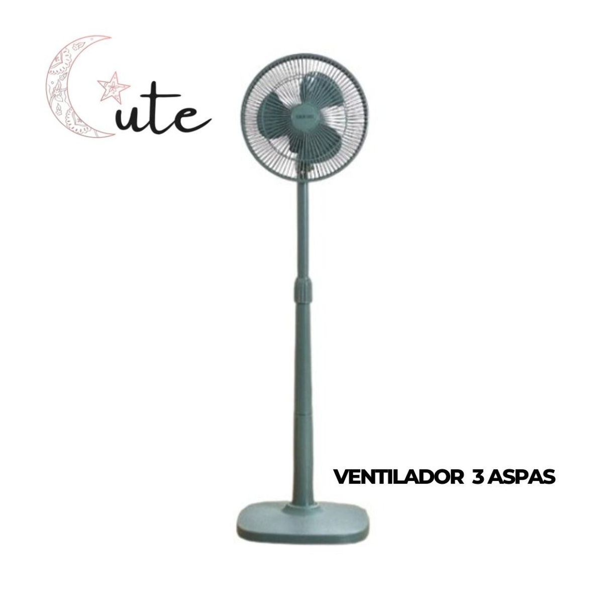 GENERICO - VENTILADOR DE 3 ASPAS