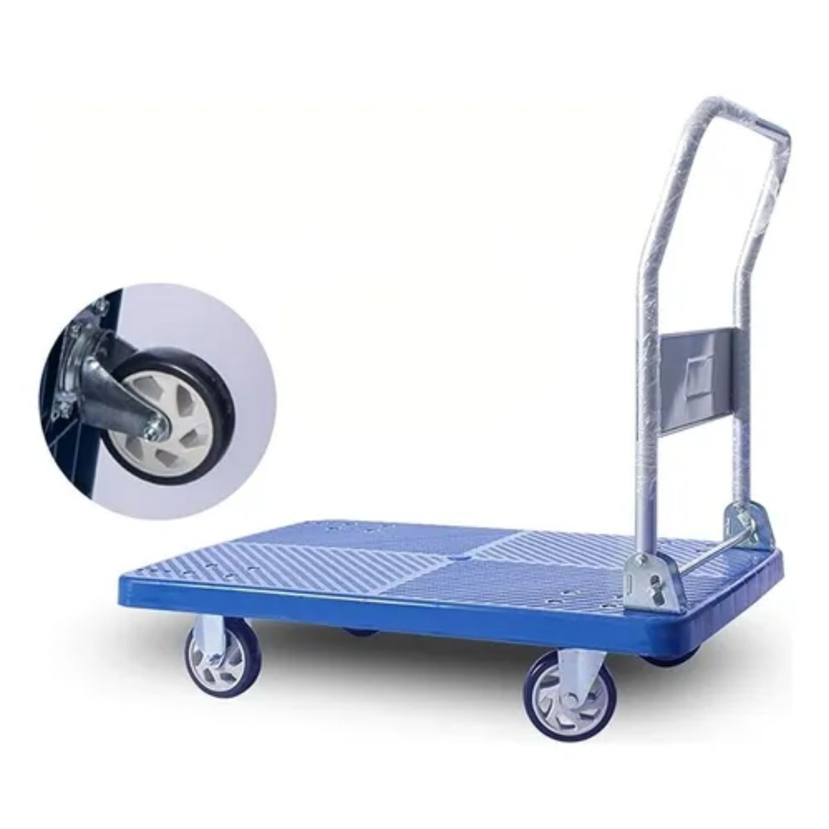 QRUBBER - Carro de carga plegable 300 kg QRubber