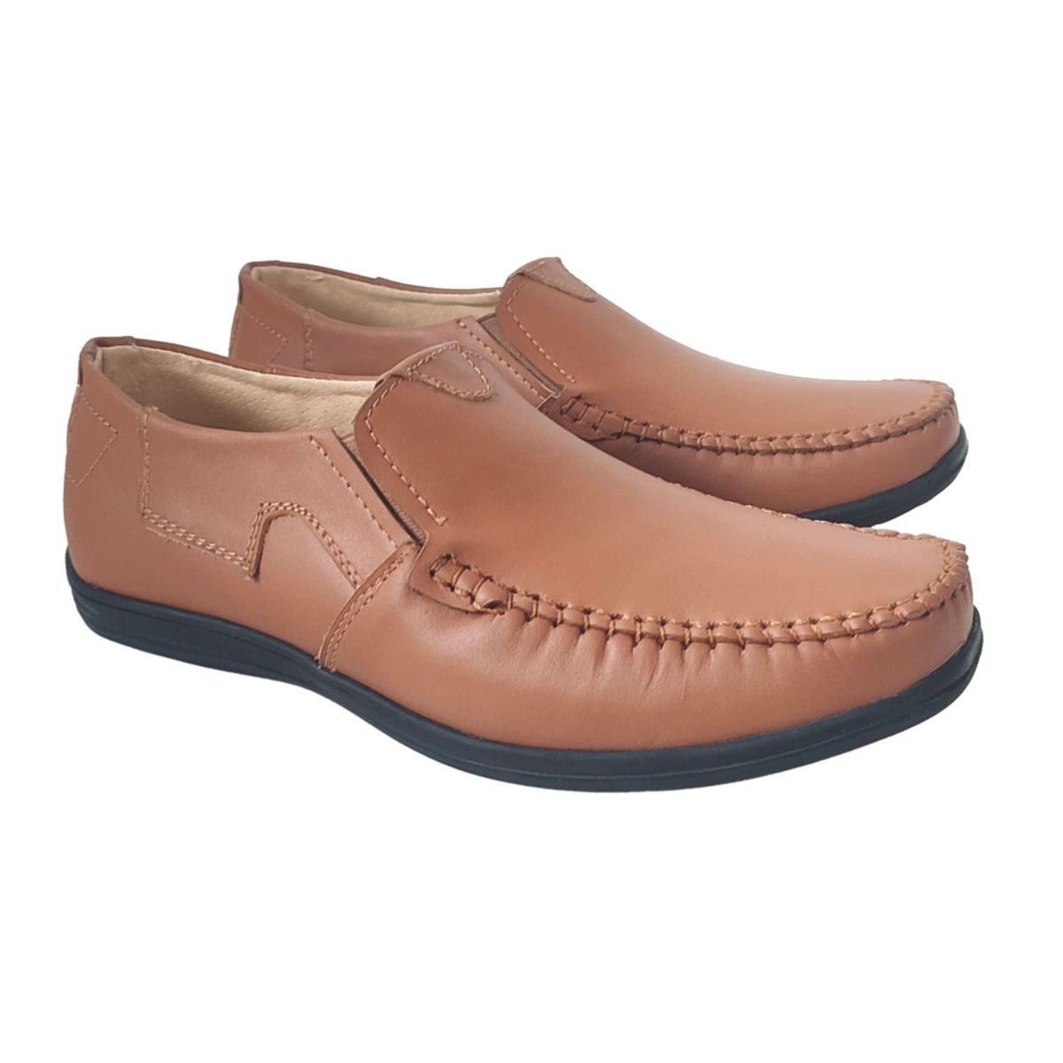 GENERICO - MOCASIN CUERO CABALLERO DISTINGUIDO