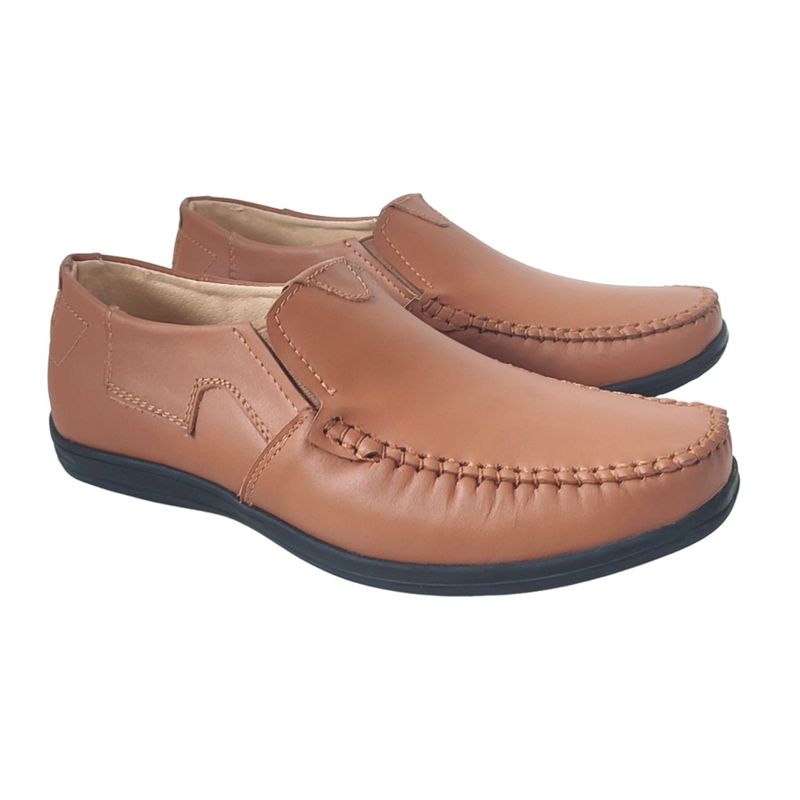 GENERICO - MOCASIN CUERO CABALLERO DISTINGUIDO